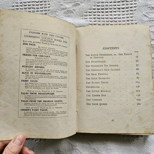 C1920. Hans Andersen's Fairy Stories Illustrated By M. W. Tarrant | RARE Antique - Picture 9 of 22