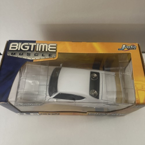 JADA TOYS BIG TIME MUSCLE DUB CITY 1969 Chevy Chevelle SS White DIECAST 1:24 Box - Picture 17 of 24