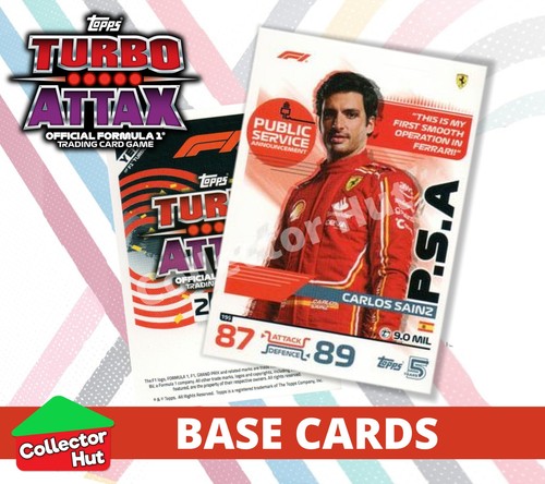 Topps Turbo Attax Formula 1 F1 2024 #167-312 Base Cards YOU CHOOSE - Picture 32 of 145