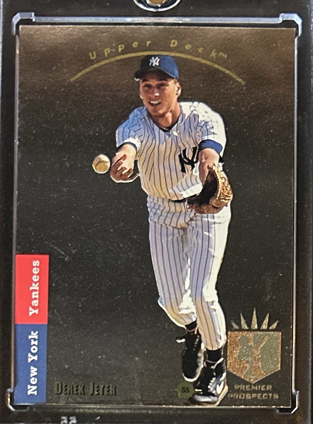 1993 UPPER DECK SP FOIL DEREK JETER ROOKIE RC BASEBALL CARD #279