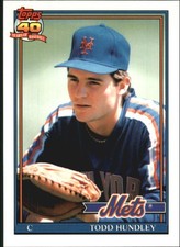B6824- 1991 Topps Tiffany Baseball Card # S 401-600 -du Pick- 15 + Free US