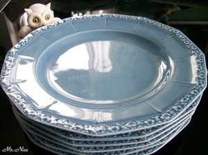 Speiseteller 26 cm Rosenthal Dream Blue Maria