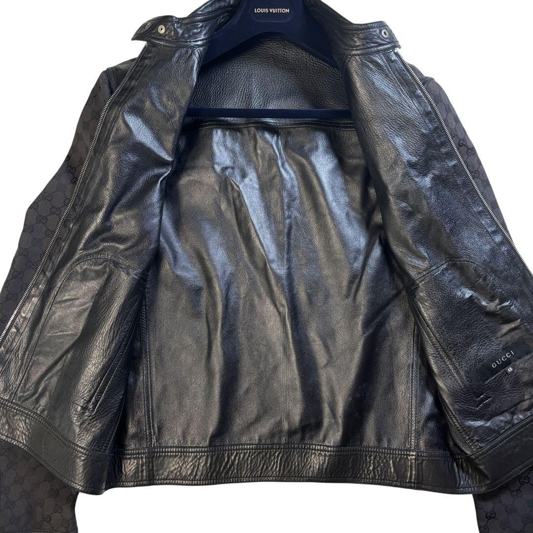 【Gucci】Tom Ford期 Jacket Size48 Gucci Mens A/W 1999-2000 by TOM FORD Velvet Embroidery