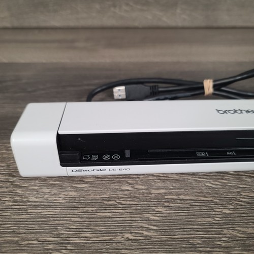 Brother DS-640 Compact Mobile Portable Document Scanner w/ USB Cable Tested - Photo 3/11