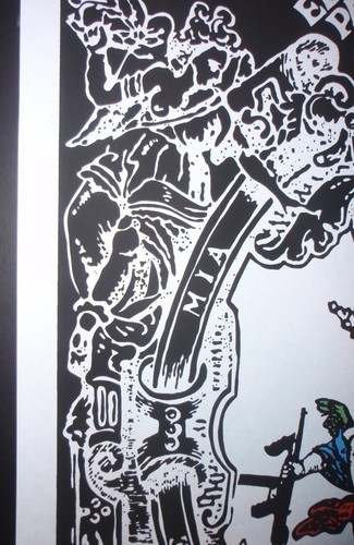 THE GODFATHER Cuban Silkscreen Serigraph Poster for Famed Brando Movie CUBA ART - Picture 3 of 4