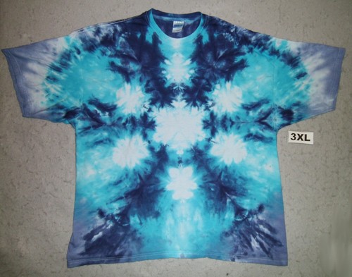 CAMISETA DE DISEÑO DE COPOS DE NIEVE TIE DYE - Imagen 10 de 13