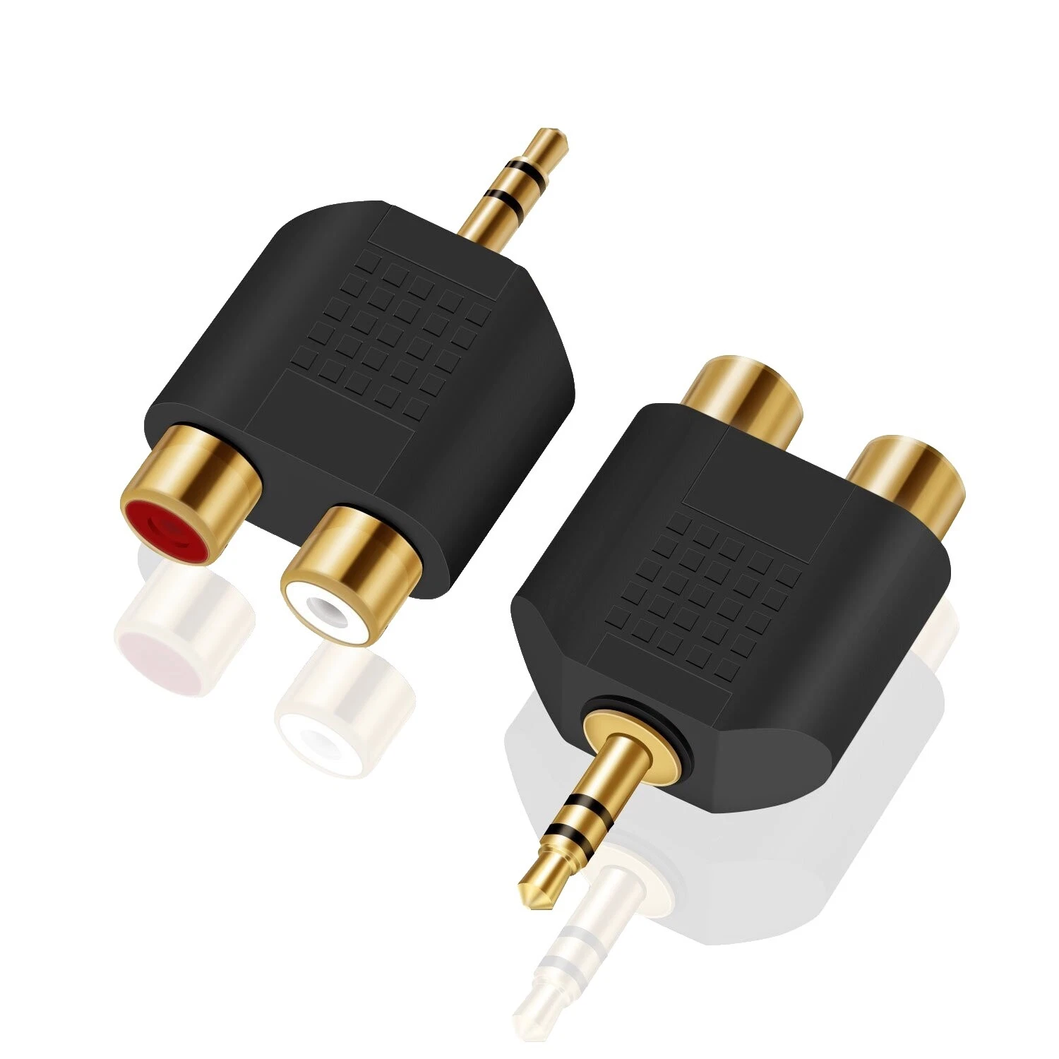 RCA adaptadores de Audio Macho Jack de 3.5 MM/convertidores cables e Interconectores de audio para el Hogar
