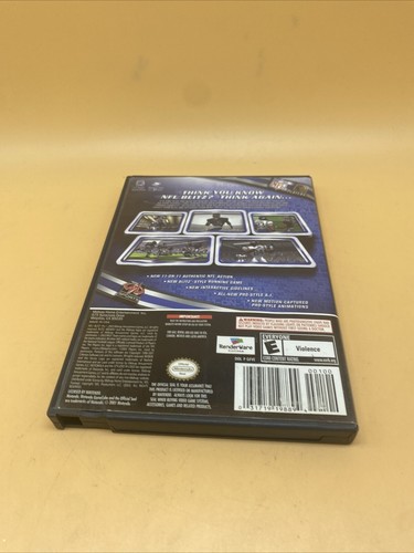NFL Blitz Pro (Nintendo GameCube, 2003) Completo CIB Testato Etichetta Nera RARO - Foto 2 di 5