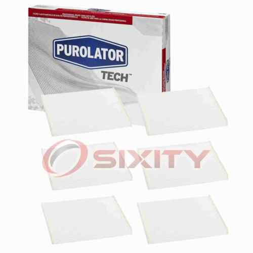 6 pc Purolator TECH TC38222 Cabin Air Filters for XC38222 XC35426 XC10034C en