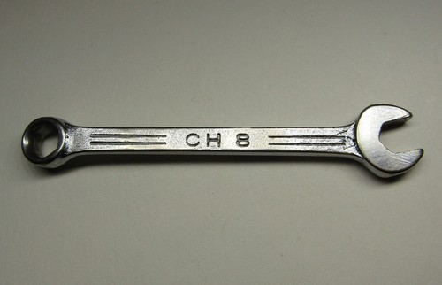 Llave combinada vintage *Herramientas MAC* 1/4" 6 puntos CH8 - Hecha en EE. UU. - Imagen 13 de 13