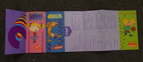 #DD. McDONALDS TOYS - NICKELODEON, CatDog and Hey Arnold, POSTCARD & PAMPHLET - Picture 5 of 8