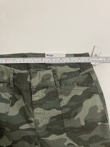 Old Navy Camo Pixie Pants Skinny Leg Green Size 0 New  - Bild 4 von 6