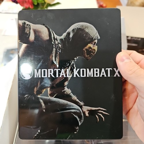 Mortal Kombat X Kollector's Edition - Scorpion Statue PS4 CIB COMPLETE - Picture 7 of 9
