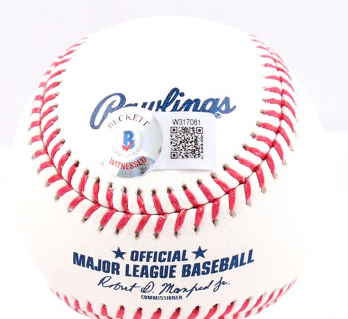 David Cone Autographed Rawlings OML Baseball w/ 3 Stats - Beckett W Hologram - Picture 4 of 12