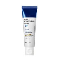 WELLAGE Real Hyaluronic 100 Cream 50ml - Moisturizing & Calming with Hyaluronic