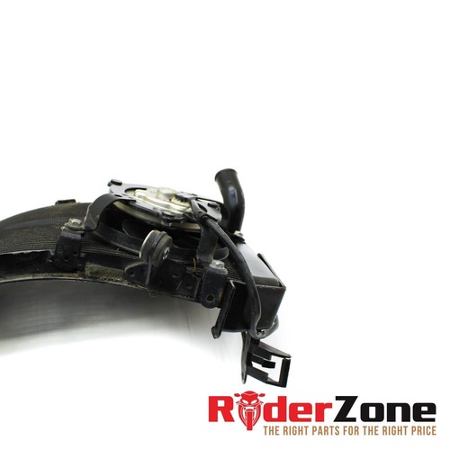 2007 2008 YAMAHA YZF R1 RADIATOR ENGINE COOLING SYSYSTEM RADIATER FANS BLACK - Picture 10 of 20