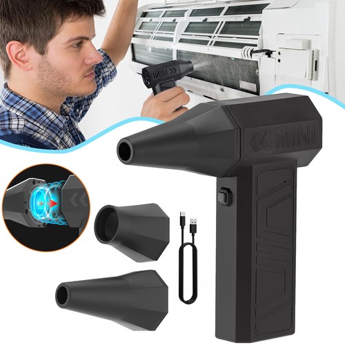 Elektrischer Staubgebläse Druckluft Mini Air Duster Auto Gebläse Druckluftspray