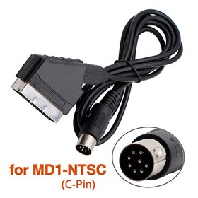 Extension Cable for PS2/PS1/SEGA MD1/MD2 /DC/Genesis1/XBO 360/SCART Male to Male