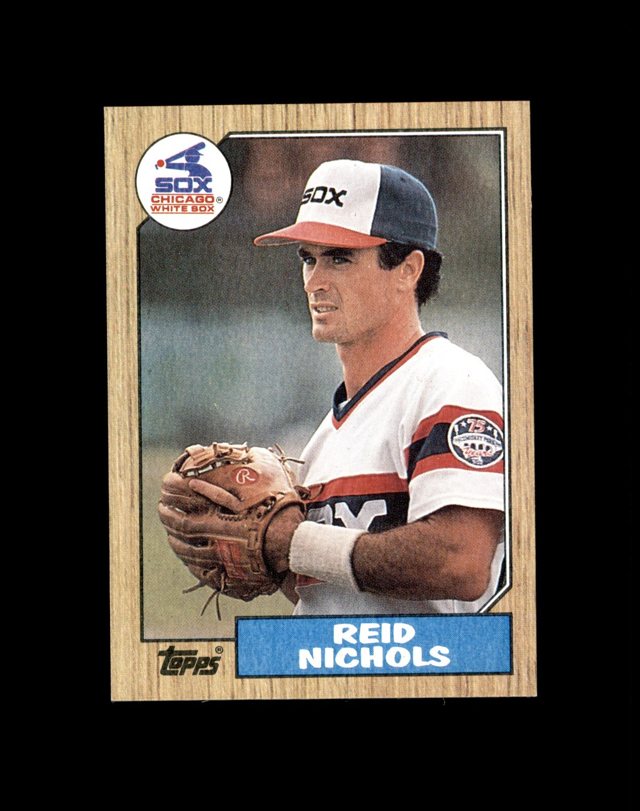 1987 Topps Wrong Back #539 Reid Nichols (Roger Clemens Back)