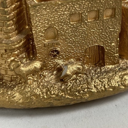 The San Francisco Music Box Company - Gold Nativity Scene Snow Globe - Has Issue - Picture 7 of 11