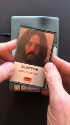 ERIC CLAPTON - Clapton • Polydor CF 5526 • VTG 1973 • paper labels • cassette - Video 1 of 1