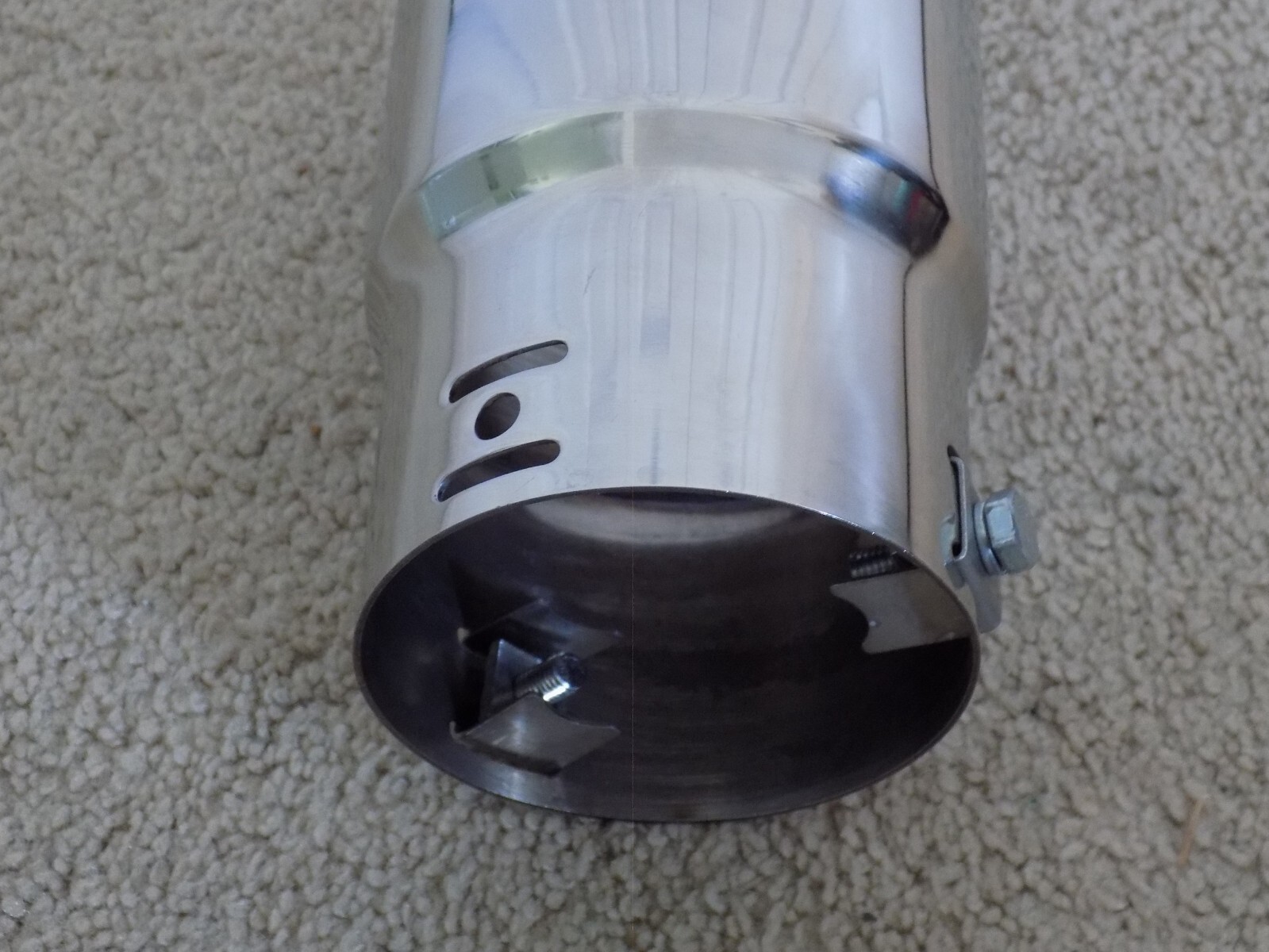 Chrome Exhaust Tailpipe Extension Tip 6"FREE SHIPPING! eBay