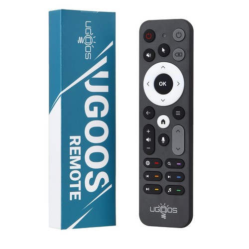 Ugoos BT Remote Control UR02 Remote For Ugoos TV Box, Built-in Mic, Gyro Sensing