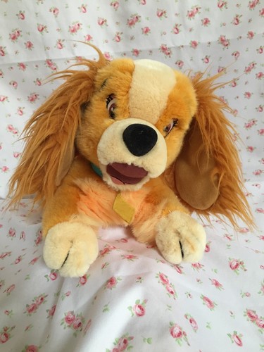 DISNEY LADY BEAN/PLUSH From LADY AND THE TRAMP - Picture 1 of 5