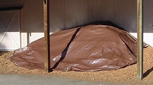 Foremost Tarps Silver/Brown Silver Brown 10-Mil Heavy Duty Reversible, ALL SIZES - Picture 4 of 4