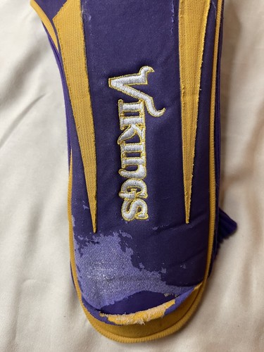 NFL Minnesota Vikings Golf Vintage Driver Head Cover Well Worn - Picture 6 of 7