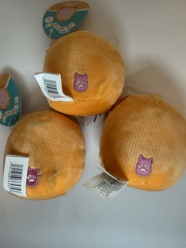 Squishmallows para mascotas FRESA juguete chirriante perro LOTE DE 3 nuevos con etiquetas [c] - Imagen 5 de 5