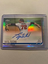 A13,976 - 2019 Topps Chrome Rookie Autographs Refractors #RABW Bryse Wilson/499