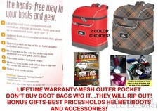NEW LIFE WARRANTY HIGH SIERRA BUCKET SKI BOOT BAG/BACKPACK-2 COLOR SPECIAL