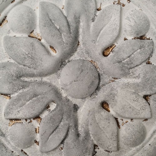 Distressed ceiling tiles Faux tin white gray decor wall panel PL50 10pcs/lot - Picture 5 of 14