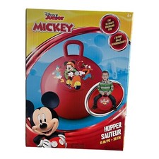 DISNEY Mickey Mouse Hopper Ball 15 inch Ultimate Bouncing Fun New
