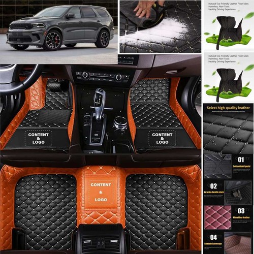 For Dodge Durango Journey Car Floor Mats Waterproof Carpets Custom Liners Luxury - Picture 10 of 19