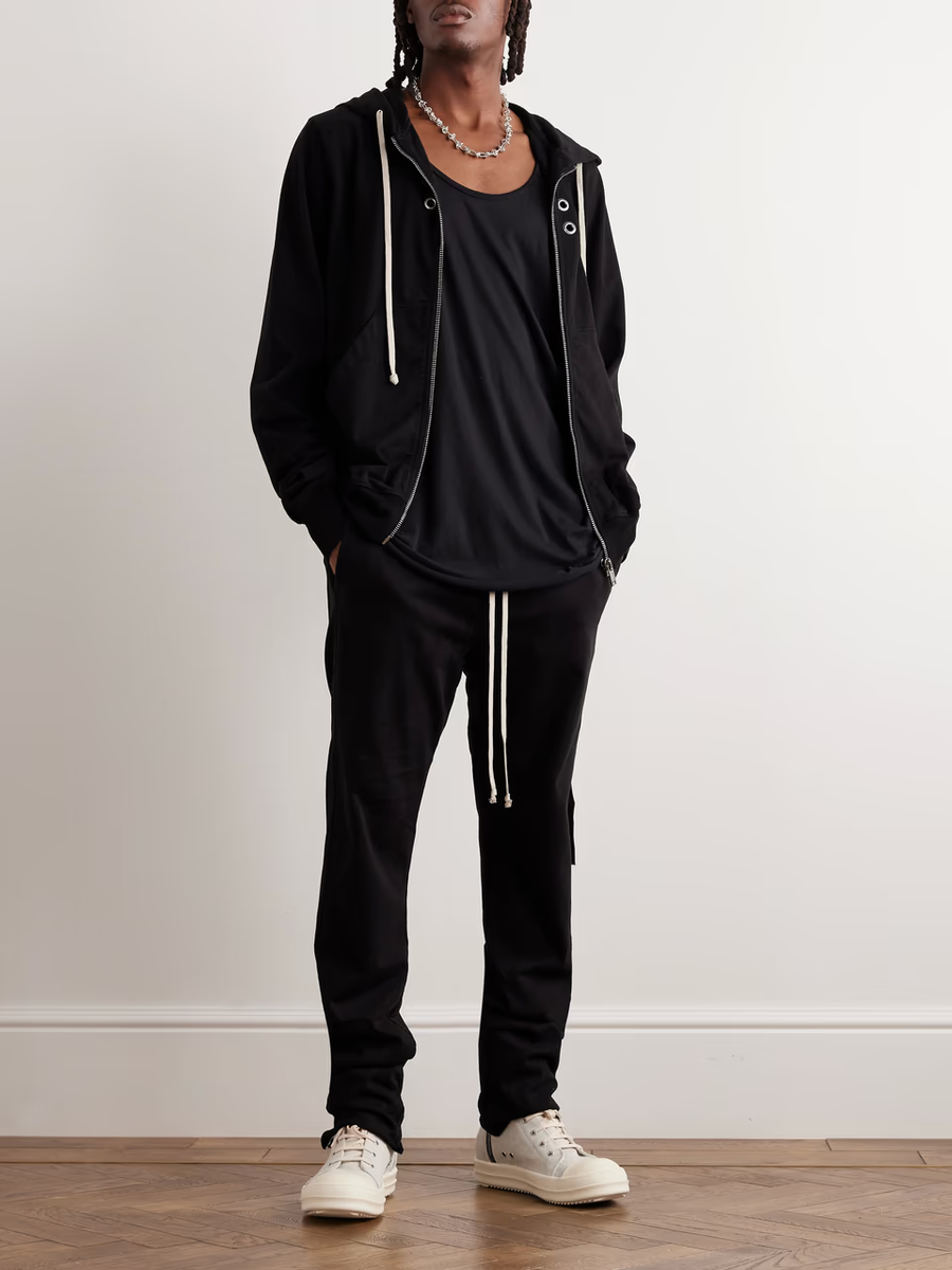 Rick owens ポンチョ NEW* RICK OWENS DRKSHDW GIMP EYELET BERLIN RIG SWEAT PANTS