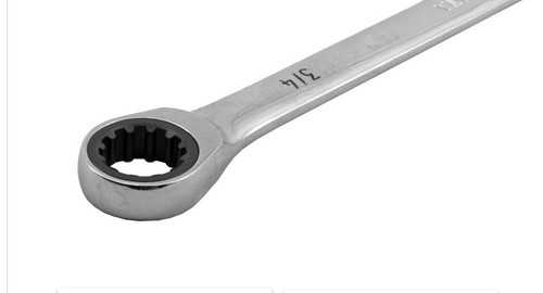 7-Piece SAE 120 Position Professional Ratcheting Wrench Set Sata - Picture 3 of 3