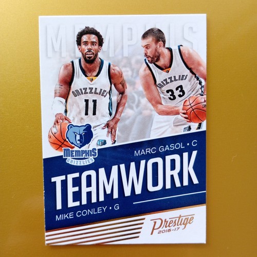 Lotto 5 Panini-MARC GASOL-Noir 2014 65/70-Prizm 2020-Mosaico 2019-Prestige-Courtkin - Foto 10 di 13