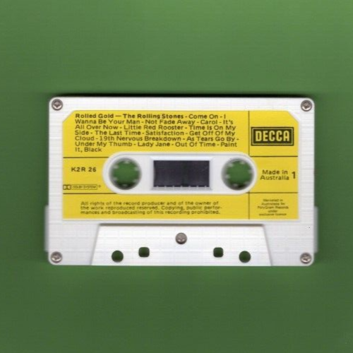Rolled Gold - The Very Best Of The Rolling Stones - Cassette (Decca K2R26) - Picture 4 of 5