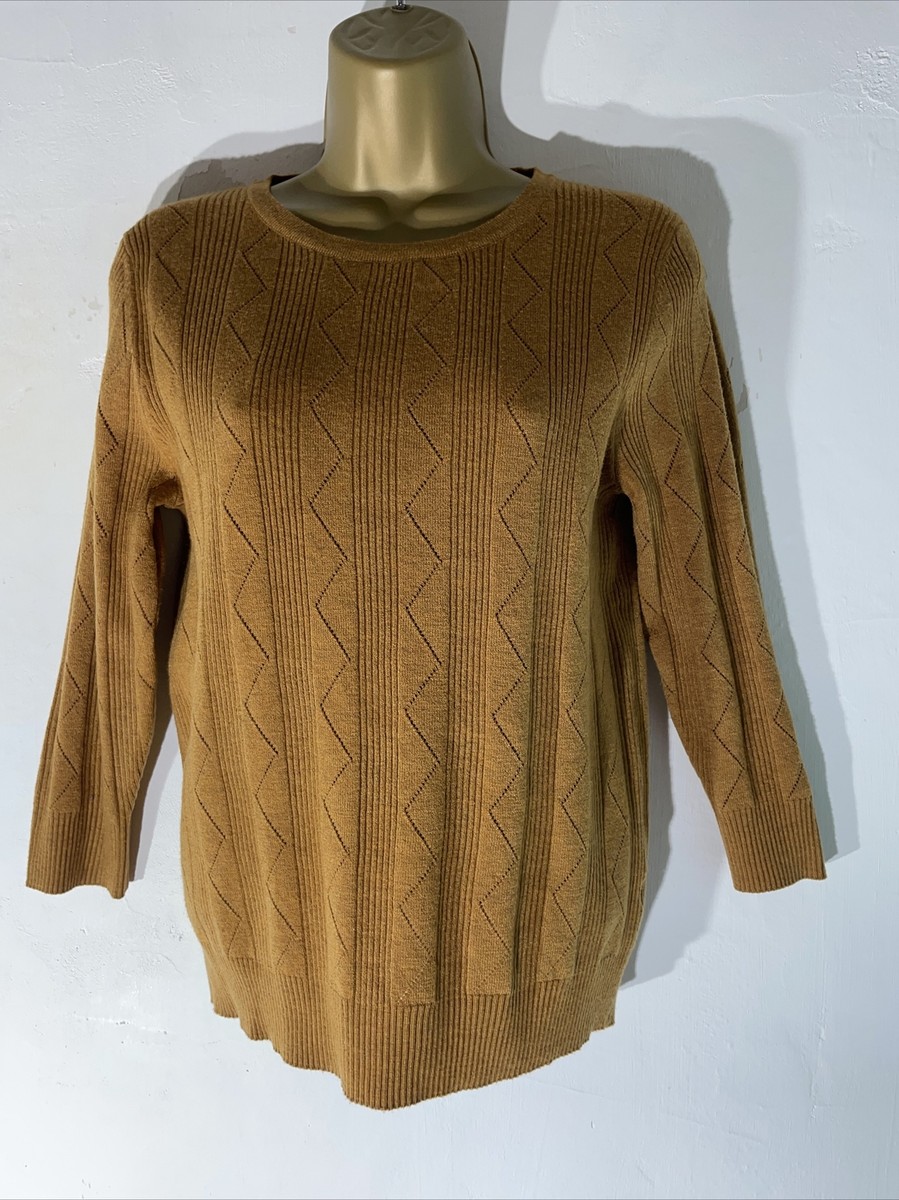 Rust pullover sweater deals