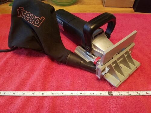 MÁQUINA CARPINTERA DE GALLETAS FREUD VS 4" MODELO JS100A 120V CON CABLE ELÉCTRICA - Imagen 12 de 12