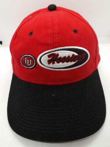 Indiana University Hoosiers Mens Adjustable OSFA Flatbrim Snapback Hat - Picture 1 of 4