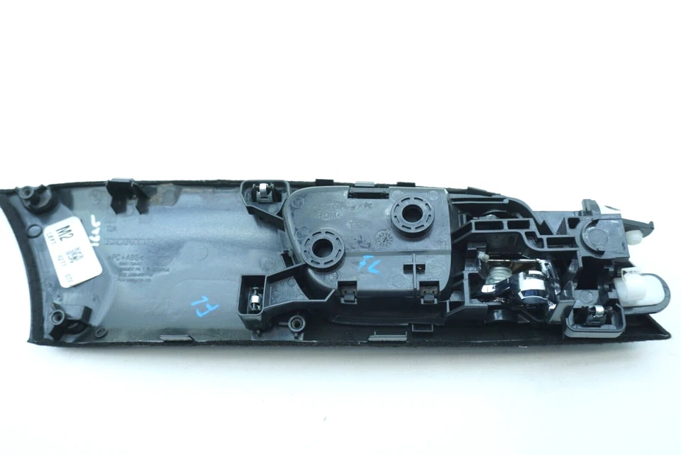 Honda Accord 2016-2017 manija de puerta interior del conductor delantero izquierdo con bisel negro OEM Foto 3 de 4