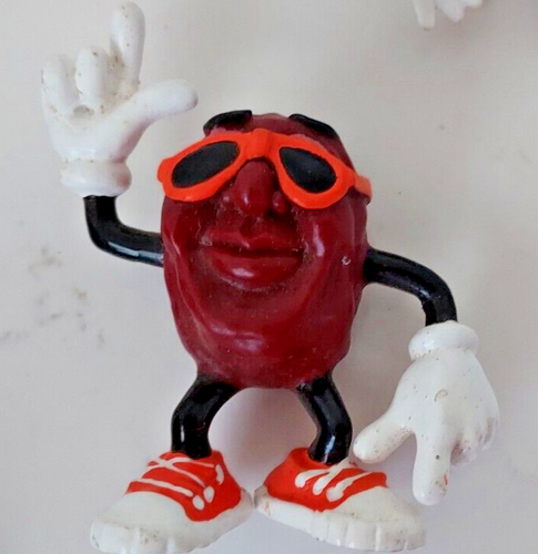 Vintage California Raisins 1987 Set of 3 Figures -1 Male 2 - Picture 4 of 7