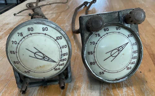 1937 FORD ACCESSORY AUTOMOBILE AM RADIO = HEAD UNIT PAIR W/CABLES - Picture 14 of 14