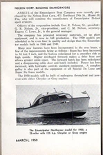 1950 Magazine Photo Emancipator Northerner Nelson Boat Co. Miami,FL