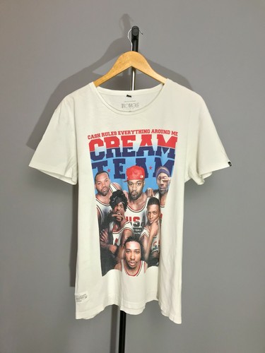 Two Angle Cream Team mens t-shirt white 
