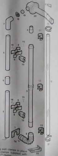 Monitor Heater Parts # 8002 or #157002 Long Extension Kit  All Monitor Heaters - Picture 4 of 12