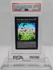 YUGIOH 1ST SHSP-EN056 DIVINE DRAGON KNIGHT FELGRAND GHOST PSA 8 NM-MINT 68828183